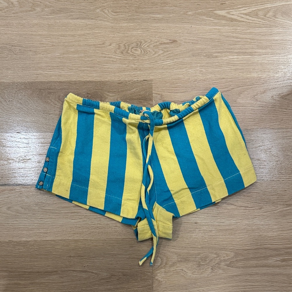 Free People Stripe Shorts